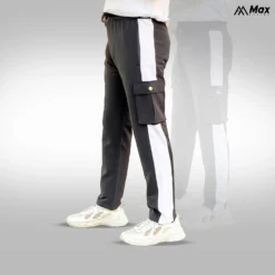 Alternative view of MX-107 Max premium Cargo Trouser-Black Olive Anther