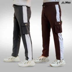 MX-107 Max premium Cargo Trouser-Anther & Coffe