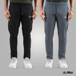 MX-102 Max Premium Trouser For Men-Black & Anther