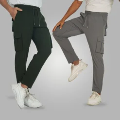 MX-103 Mens Cargo Trouser- Olive & Anther