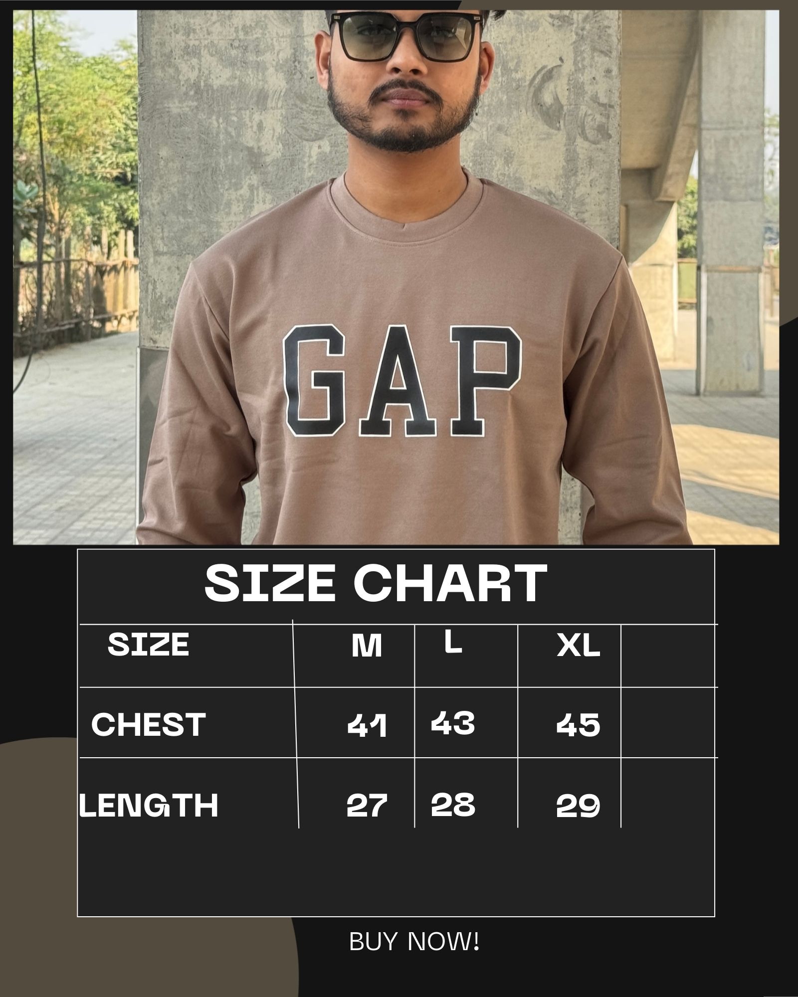 MX-137 Max Premium Sweat Shirt-Black - Image 3