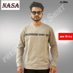 MX-137 Max Premium Sweat Shirt Nasa-Brown
