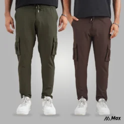 MX-101 Max premium Cargo Trouser-Olive & Coffe
