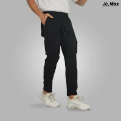 MX-103 Mens Cargo Trouser-Black