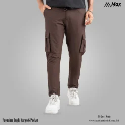MX-101 Max premium Dughi Cargo Trouser-Coffe