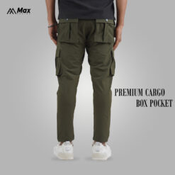 Alternative view of MX-101 Max premium Cargo Trouser-Olive & Black