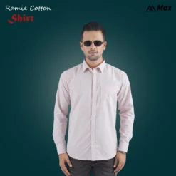 Alternative view of MX-133 Max Premium Shirt for Men-Pink Striped