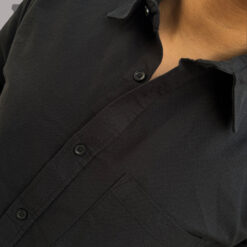 Alternative view of MX-133 Premium Oxford Shirt-Black & White