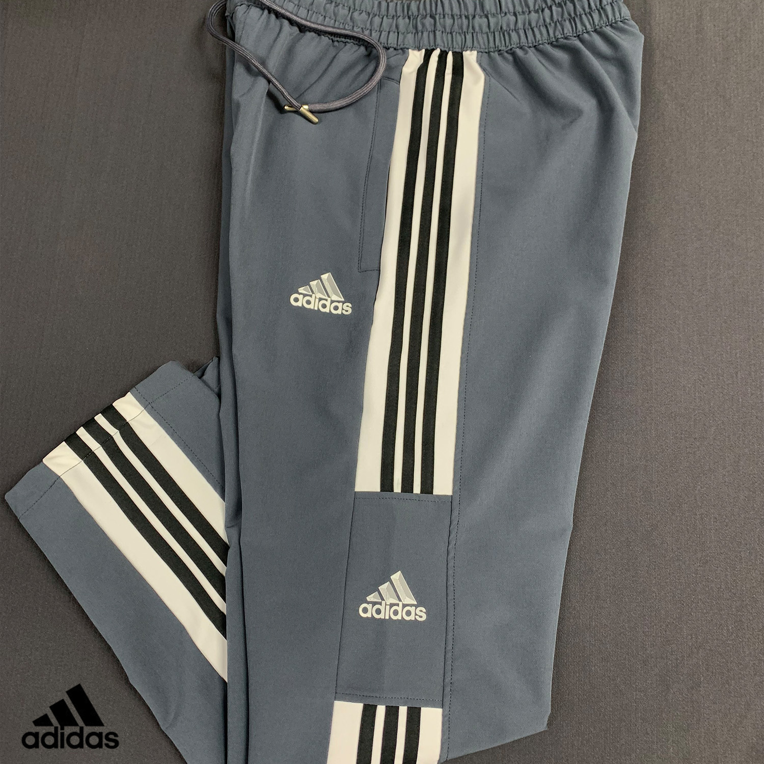 MX-111 Premium Adidas Trouser-Olive & Anther - Image 3