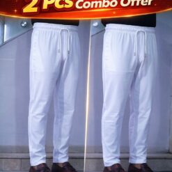 MX-104 Pant Cut Payjama Combo-White & White